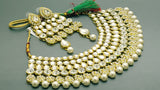 Exclusive stylish Indian Bollywood Choker Necklace Set.