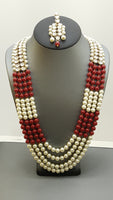 Absolutely Beautiful Indian Jewellery Rani Har Necklace Set.