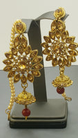 Very stylish High Quality Latest Collection In Indian Bollywood Kundan Rani Har Necklace Set.