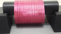 Plain Metal Bangles Choodi Set - Colour Pink