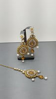 Durable Indian Bollywood Kundan Choker Necklace Set