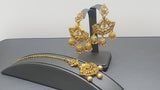 VERY stylish Indian Bollywood Tikka Earrings Set