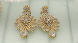 Beautiful Bridal High Quality Kundan Gemstone Indian Choker Necklace Set