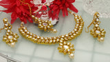 New High Quality Kundan  Indian Choker Necklace Set Fashion  Jewellery
