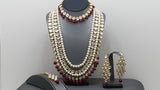 Designer Indian Bridal Wedding Jewellery Choker Long Necklace Set