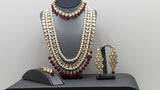 Designer Indian Bridal Wedding Jewellery Choker Long Necklace Set
