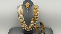 Bollywood Latest Indian Designer Celebrity Bridal Rani Har Necklace Set