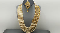 Bollywood Latest Indian Designer Celebrity Bridal Rani Har Necklace Set