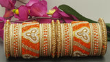 Beautiful Indian Bangles Jewellery Designer 2 Set Kangan Sets.