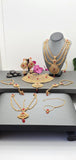 Beautiful Indian High quality Ruby Kundan Bridal Necklace Full Jewellery Set