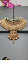 Elegant Bridal Full Necklace Jewellery Set Inspired By Bollywood Brides