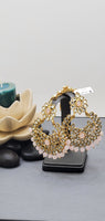 Latest Indian Bollywood  Pastel Color Tikka Earrings Sets Collection