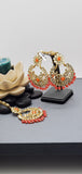Bollywood Designer Indian Kundan Tikka Earrings  Set
