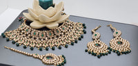 A Stunning Latest Collection  Bridal Indian Choker Necklace Wedding Jewellery Set