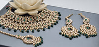 A Stunning Latest Collection  Bridal Indian Choker Necklace Wedding Jewellery Set