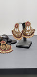 Adorable Latest Collection In Indian Fashion Kundan Tikka Earrings set