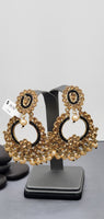 Gorgeous Latest High Quality Collection Indian jewellery Kundan Tikka Earrings Set