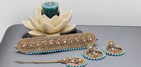 Astonishing Indian Boutique piece Latest Kundan Choker Necklace Set