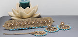 Astonishing Indian Boutique piece Latest Kundan Choker Necklace Set