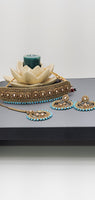 Astonishing Indian Boutique piece Latest Kundan Choker Necklace Set