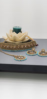 Astonishing Indian Boutique piece Latest Kundan Choker Necklace Set