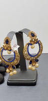 A Stunning Indian jewellery Kundan Tikka Earrings Set
