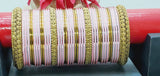 High Quality Latest Designer Collection In Indian Custom Made Full Bangles Set