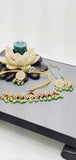 Fabulous Indian Boutique Style New Kundan Pearl Choker Necklace Set