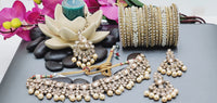 Designer High Quality Indian Bollywood Reverse Kundan Choker Necklace Set