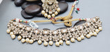 Designer High Quality Indian Bollywood Reverse Kundan Choker Necklace Set