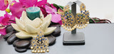 Dazzling High Quality Latest collection In Indian fashion Kundan Polki Tikka Earrings Set