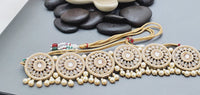 Extremely Incredible Latest Designer Collection In Indian Bollywood Reverse Kundan Choker Necklace Set