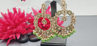 Outstanding Latest High Quality Designer Indian Reverse Kundan Choker Necklace Set