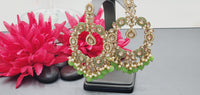 Outstanding Latest High Quality Designer Indian Reverse Kundan Choker Necklace Set