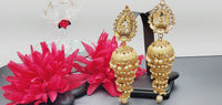 Extremely Incredible High Quality Latest Designer Jhumki Big Earrings Set