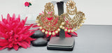 Extremely Elegant High Quality Latest Designer Reverse Kundan Tikka Earrings Set