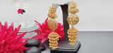 Superior Quality Latest Designer Collection In Indian Reverse Kundan Big Jhumka Earrings Set