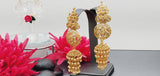 Superior Quality Latest Designer Collection In Indian Reverse Kundan Big Jhumka Earrings Set