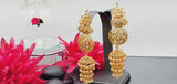 Superior Quality Latest Designer Collection In Indian Reverse Kundan Big Jhumka Earrings Set