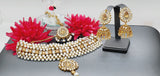 Adorn Yourself With High Quality Latest Designer Indian Kundan Choker Necklace Set