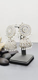 Designer Most Trendy High Quality Latest Beautiful Collection In Indian Kundan Jhumka Tikka Earrings Set