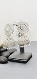 Designer Most Trendy High Quality Latest Beautiful Collection In Indian Kundan Jhumka Tikka Earrings Set