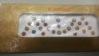 Designer Bindies - Medium Size 24 Pieces - Kohinoor