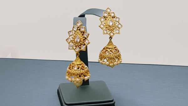 Party wear Indian Bollywood Jhumka Earring Set